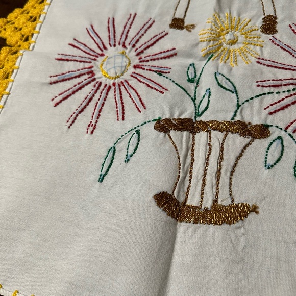 NEW Hand Made Embroidered Mexican Servilleta - Picture 9 of 9